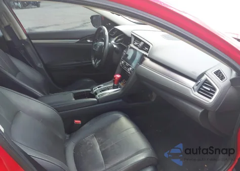 2017 Honda Civic Touring из США, поврежденный, VIN 2HGFC1F96HH640817